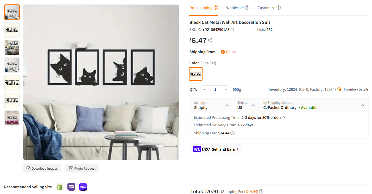 eometric Metal Wire Decor